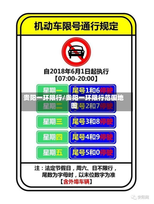 贵阳一环限行/贵阳一环限行范围地图-第2张图片