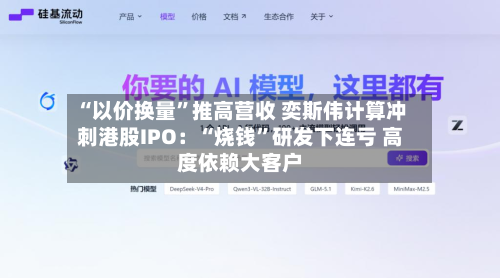“以价换量”推高营收 奕斯伟计算冲刺港股IPO：“烧钱”研发下连亏 高度依赖大客户