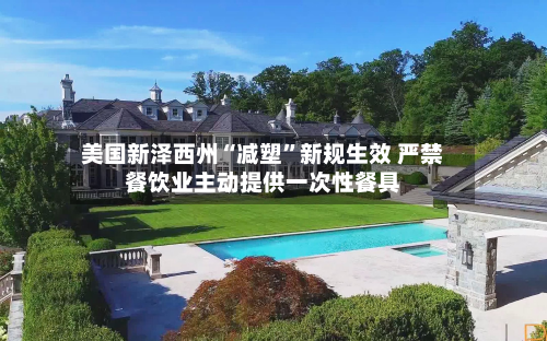 美国新泽西州“减塑”新规生效 严禁餐饮业主动提供一次性餐具-第3张图片