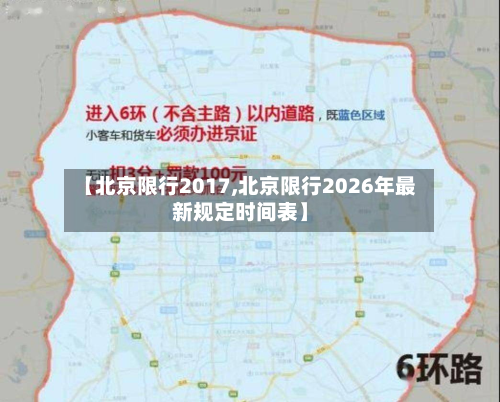 【北京限行2017,北京限行2026年最新规定时间表】-第2张图片