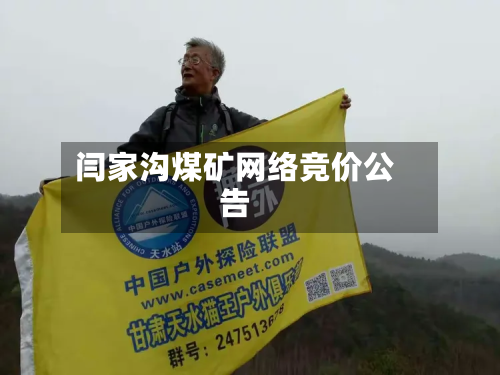 闫家沟煤矿网络竞价公告-第3张图片