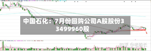 中国石化：7月份回购公司A股股份33499960股
