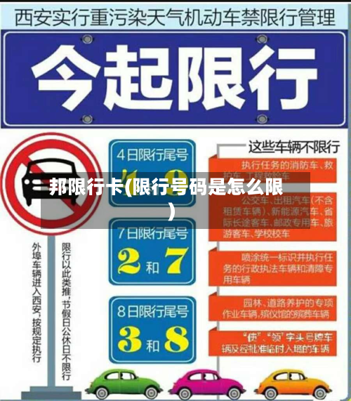 邦限行卡(限行号码是怎么限)-第2张图片