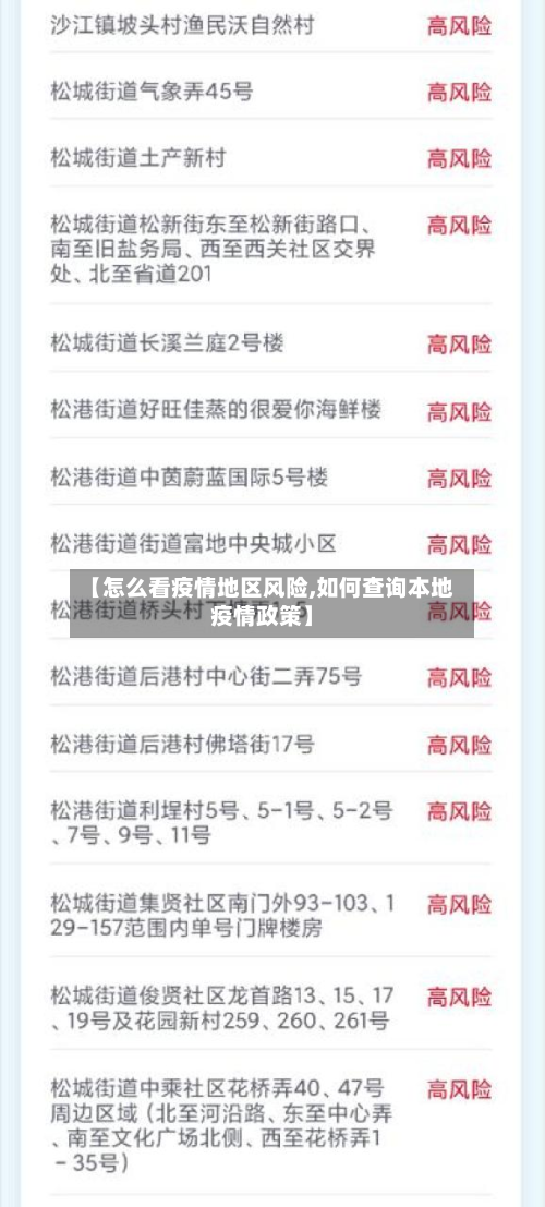 【怎么看疫情地区风险,如何查询本地疫情政策】-第3张图片