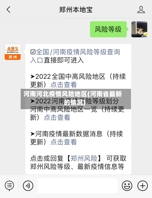 河南河北疫情风险地区(河南省最新的情况)-第3张图片