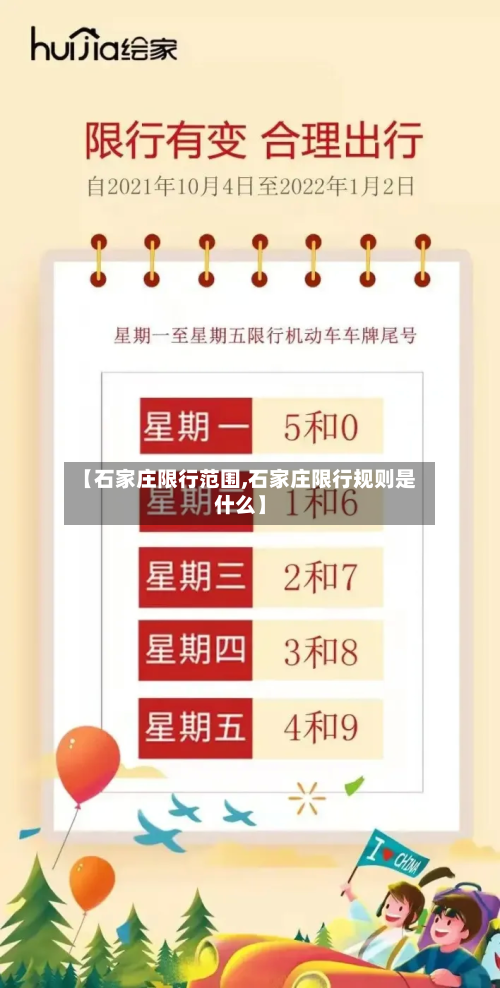 【石家庄限行范围,石家庄限行规则是什么】