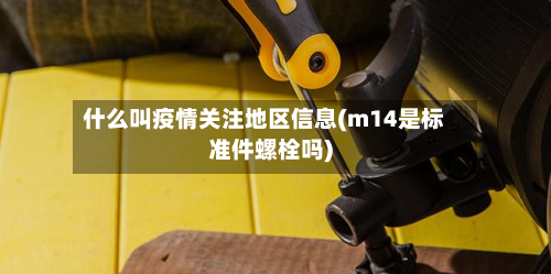 什么叫疫情关注地区信息(m14是标准件螺栓吗)-第2张图片