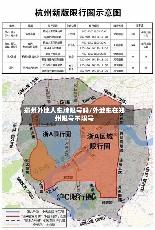 郑州外地人车牌限号吗/外地车在郑州限号不限号