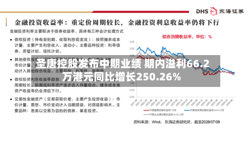 圣唐控股发布中期业绩 期内溢利66.2万港元同比增长250.26%-第1张图片