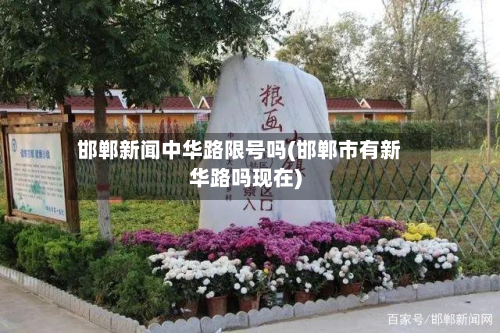 邯郸新闻中华路限号吗(邯郸市有新华路吗现在)-第2张图片