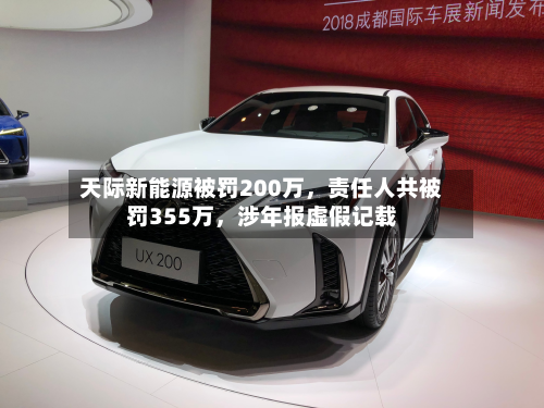 天际新能源被罚200万	，责任人共被罚355万，涉年报虚假记载-第3张图片
